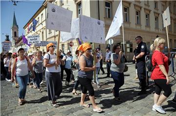 Prosvjed radnica Orljave