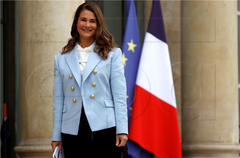 FRANCE ELYSEE MELINDA GATES