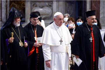 VATICAN POPE FRANCIS LEBANON