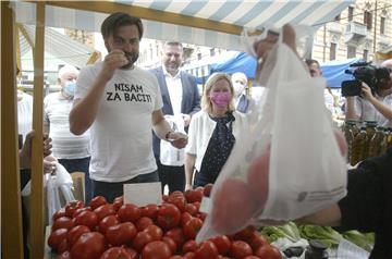 Ministar Ćorić u Rijeci u akciji za smanjenje ambalaže i jednokratne plastike