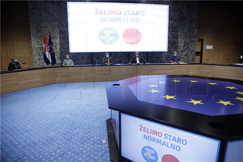 Konferencija za medije Stožera civilne zaštite RH