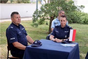 Konferencija za medije povodom dolaska stranih policijskih službenika