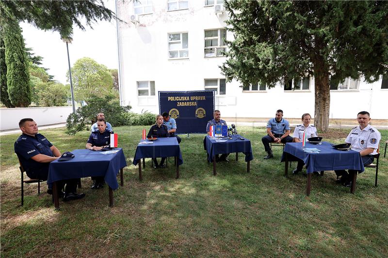 Konferencija za medije povodom dolaska stranih policijskih službenika