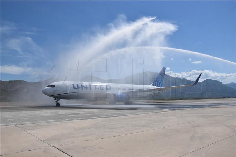 Dubrovnik: Inauguracijski let United Airlinesa iz New Yorka