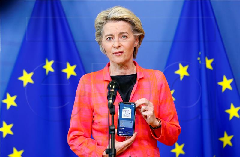 Von der Leyen to visit Croatia next week to approve national recovery plan