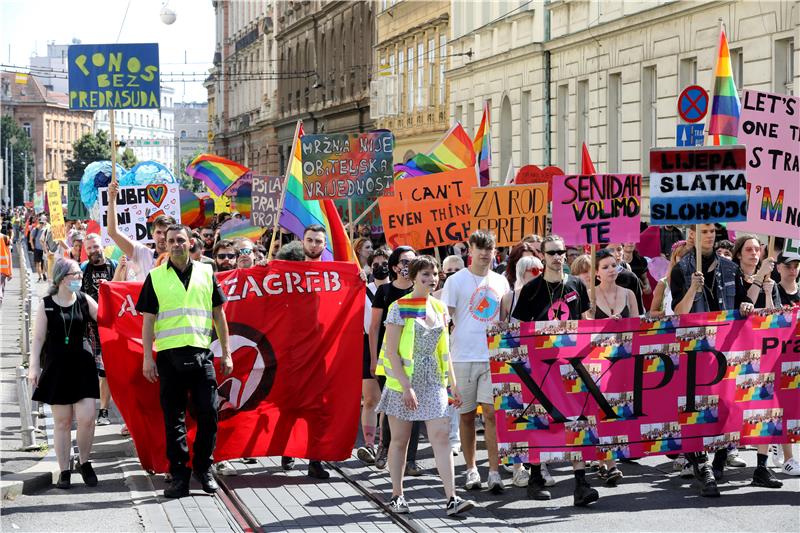 20th Zagreb Pride Parade begins