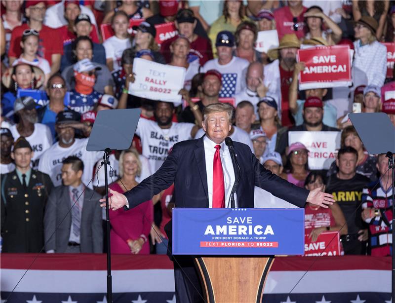 USA POLITICS PARTIES TRUMP RALLY