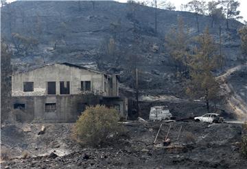 CYPRUS MOUNTAIN FIRES