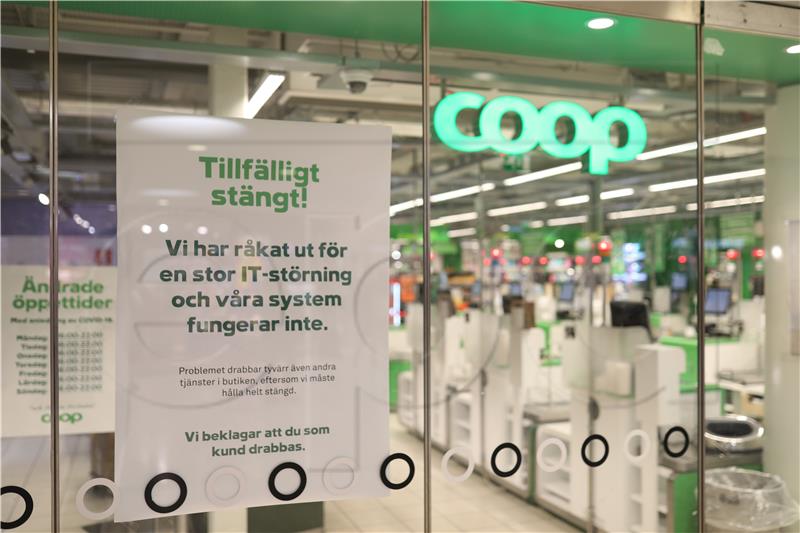 Coop otvorio trgovine u Švedskoj nakon kibernetičkog napada