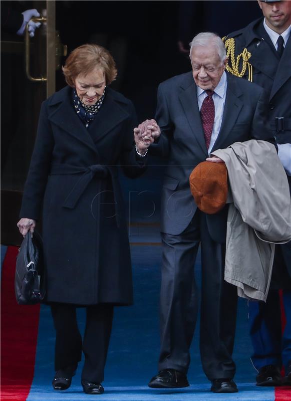 Jimmy Carter i njegova supruga Rosalynn obilježavaju 75. godišnjicu braka