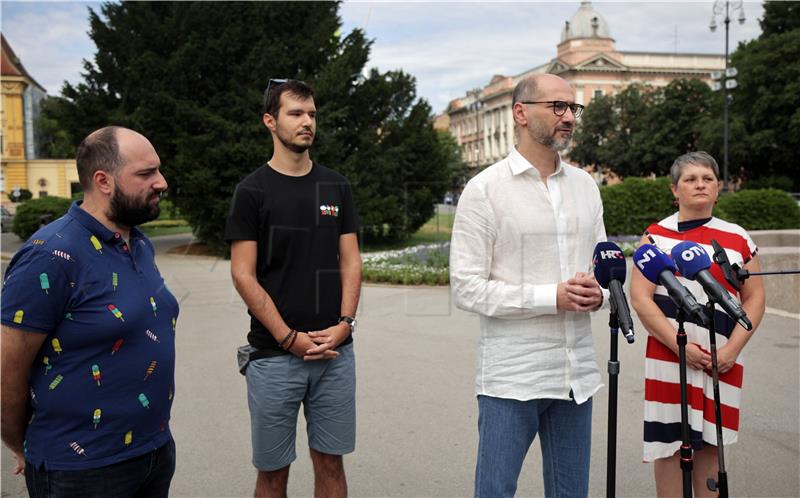 Konferencija za medije Foruma mladih SDP-a Zagreb