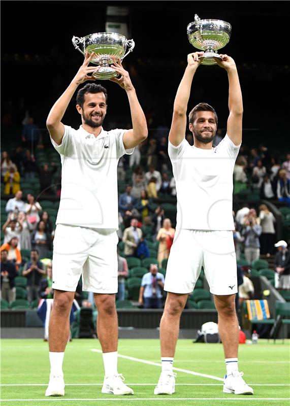 Croatians Mektić and Pavić win Wimbledon men's doubles title 