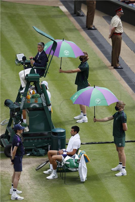 BRITAIN TENNIS WIMBLEDON GRAND SLAM 2021