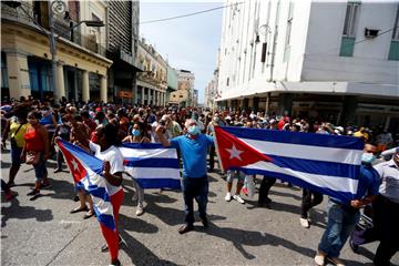 CUBA PROTEST