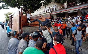 CUBA PROTEST