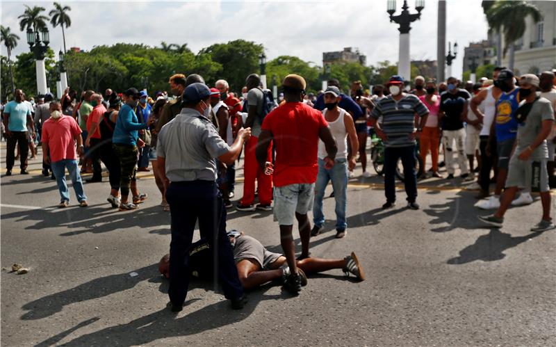 CUBA PROTEST