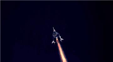 USA VIRGIN GALACTIC LAUNCH