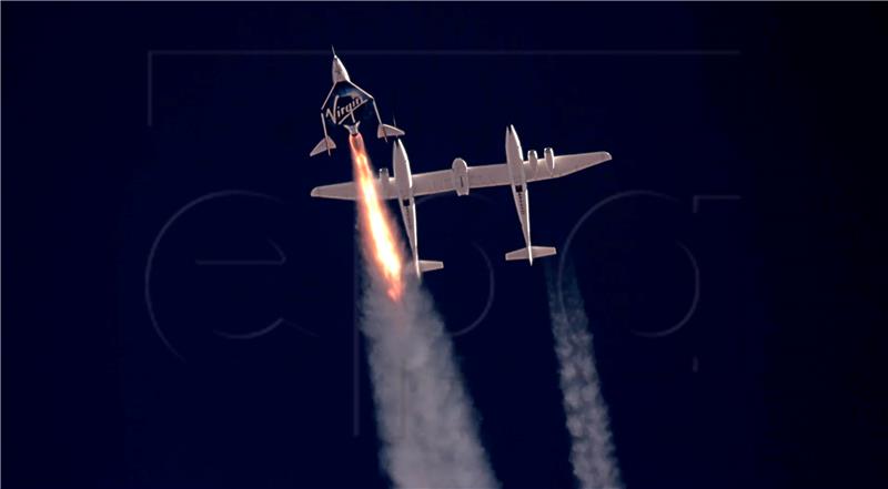 USA VIRGIN GALACTIC LAUNCH