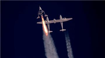 USA VIRGIN GALACTIC LAUNCH