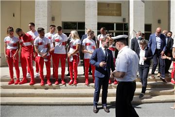 Banožić primio ugovorne pričuvnike koji su izborili odlazak na Olimpijske igre