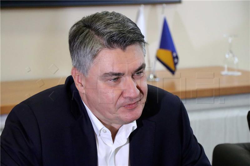 Milanović: Not fair Bosnia Presidency's Croat member elected by others