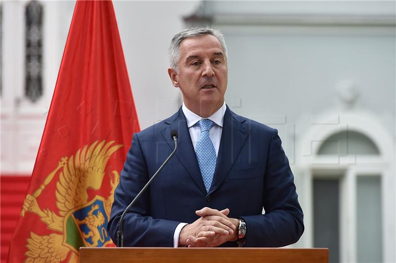 Montenegro stays on European path, says Đukanović