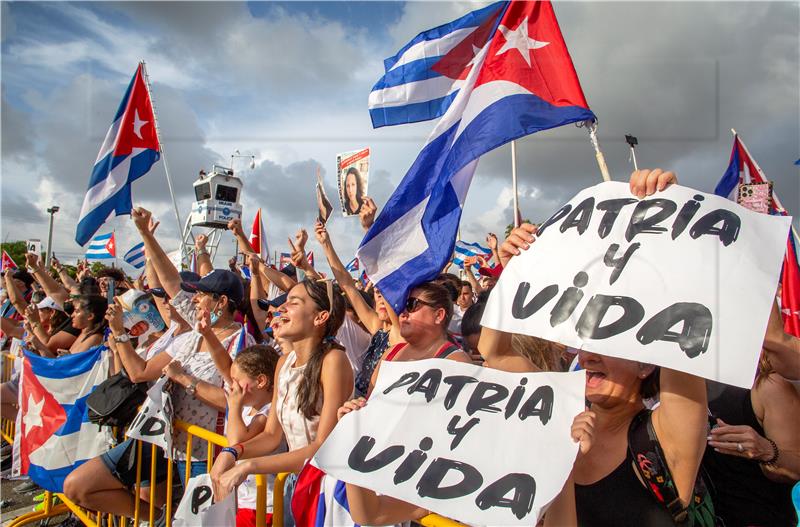 USA FLORIDA CUBANS DEMONSTRATION