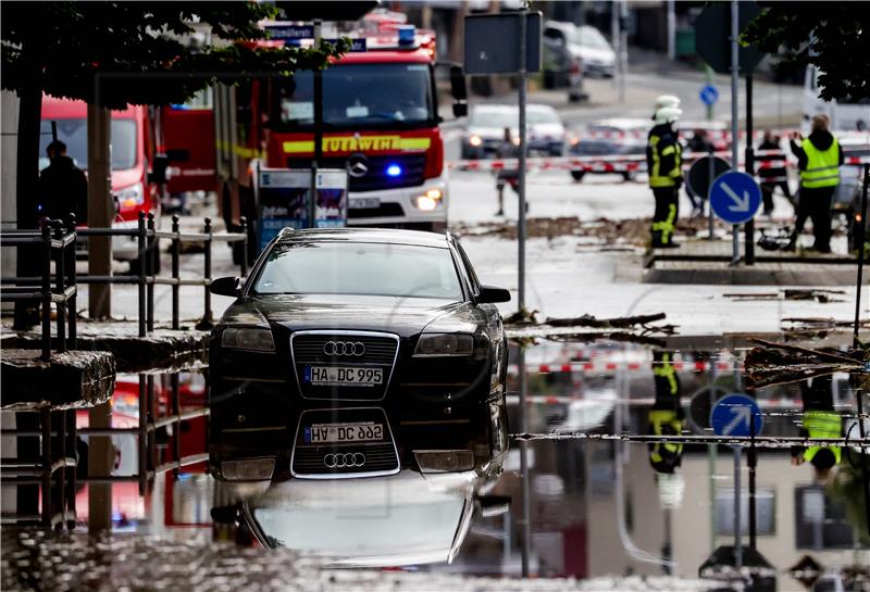 GERMANY STORM RAIN WEATHER