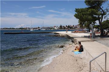 Zadar: Onečišćenje mora na gradskoj plaži Jadran 