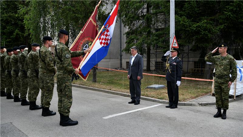 Milanović sudjelovao na polaganju prisege 31. naraštaja ročnika 