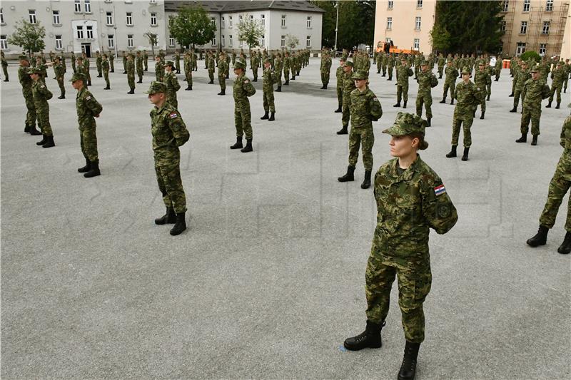 U Požegi prisegnuo 191 ročnik na dragovoljnom vojnom osposobljavanju