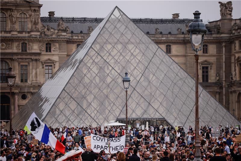 FRANCE CORONAVIRUS PANDEMIC VACCINATION PROTEST