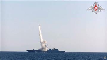 RUSSIA DEFENSE HYPERSONIC CRUISE MISSILE TEST