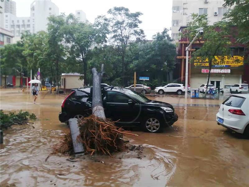 CHINA HENAN ZHENGZHOU RAINSTORM FLOODING