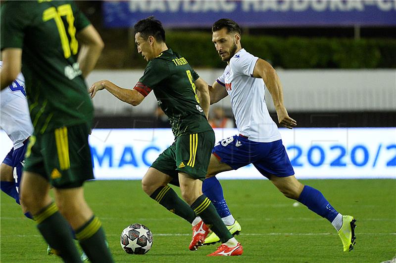 Prva utakmica 2. pretkola nogometne Konferencijske lige Hajduk - Tobol