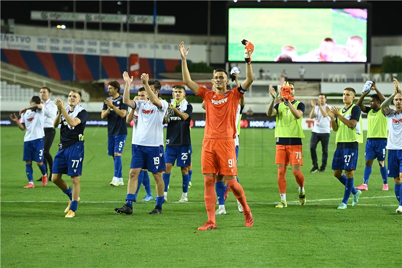 Prva utakmica 2. pretkola nogometne Konferencijske lige Hajduk - Tobol