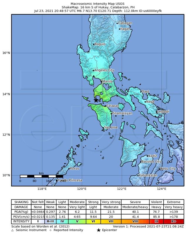 PHILIPPINES EARTHQUAKE