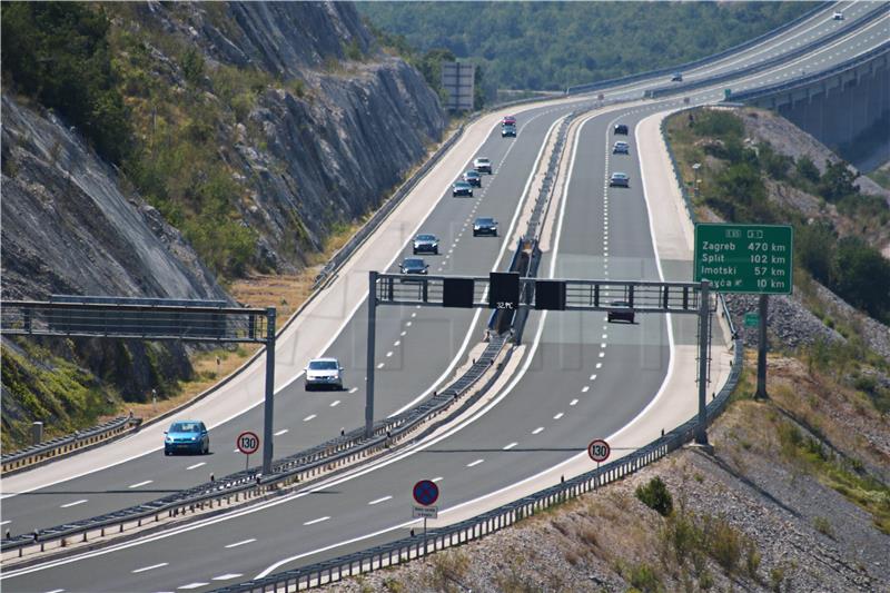 Pojačan promet na A1 kod Vrgorca