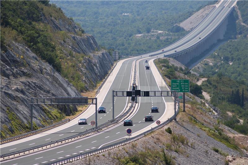 Pojačan promet na A1 kod Vrgorca