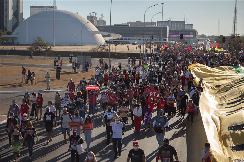 BRAZIL CORONAVIRUS COVID19 PANDEMIC PROTEST