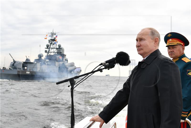 RUSSIA PUTIN NAVY DAY