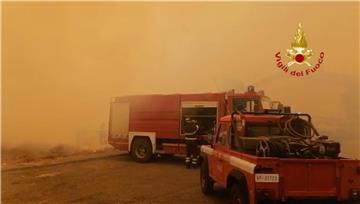 ITALY SARDINIA WILDFIRES