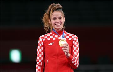 TOKIO2020: Matea Jelić olimpijska pobjednica - dodjela medalja