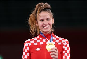 TOKIO2020: Matea Jelić olimpijska pobjednica - dodjela medalja