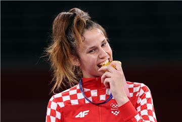 TOKIO2020: Matea Jelić olimpijska pobjednica - dodjela medalja