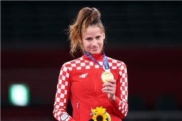 TOKIO2020: Matea Jelić olimpijska pobjednica - dodjela medalja