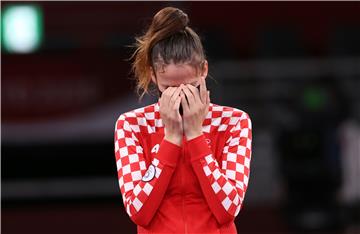 TOKIO2020: Matea Jelić olimpijska pobjednica - dodjela medalja