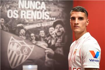 SPAIN SEVILLA FC LAMELA PRESENTATION