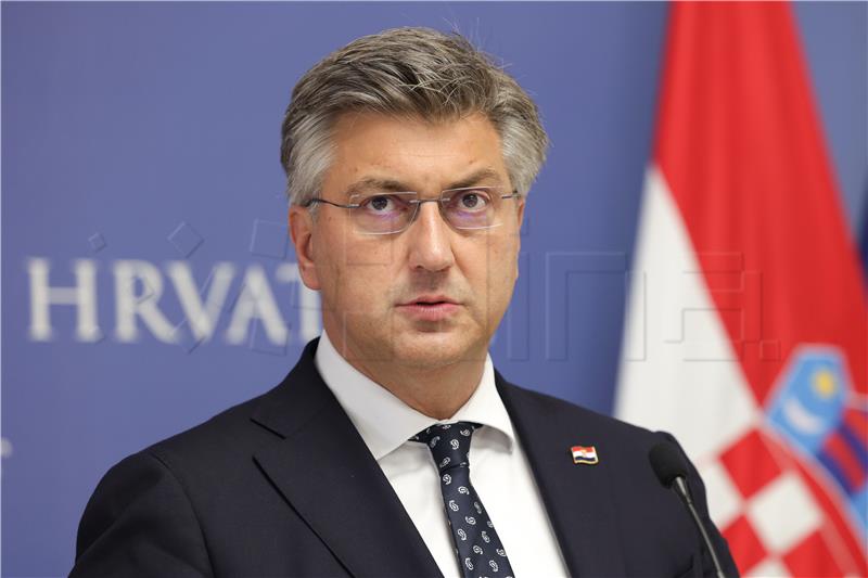 Plenković: I think Croatia will remain orange on new COVID map