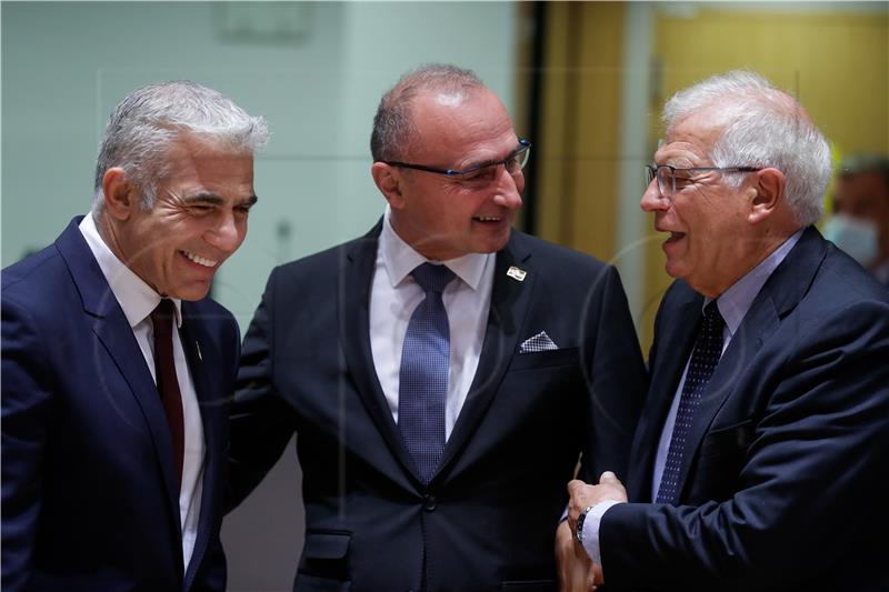 Grlić Radman, Lapid talk strengthening partnership between Croatia and Israel